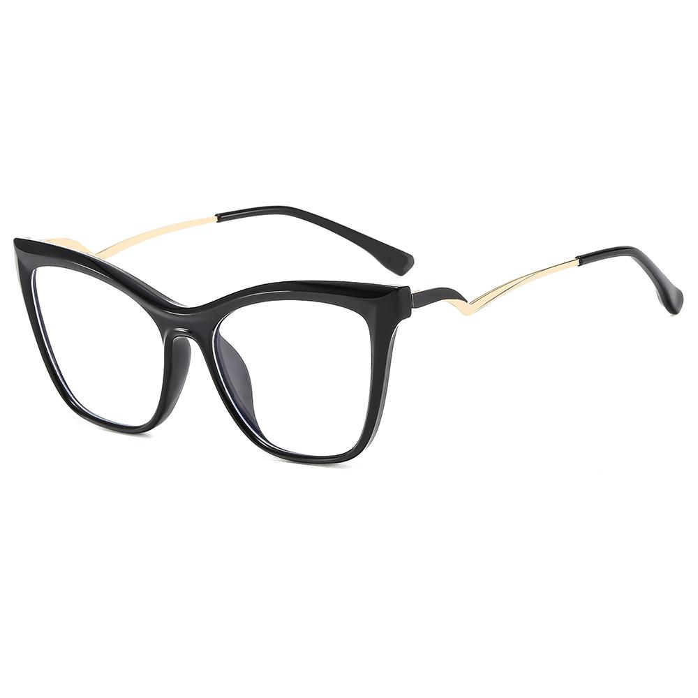 W5055 1pc Full-Rim Frame Squared Lens Korean Design Colorful Presbypia Fashion Male Female Unisex Men Women Glass Frame