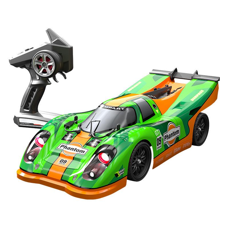 Pro High Speed Drift Racing With Led Light Rc Car Brushless Motor Off Road For Children Gifts 16307 1 16 60km/H 4wd Kid Friendly Entertaining Fun Play