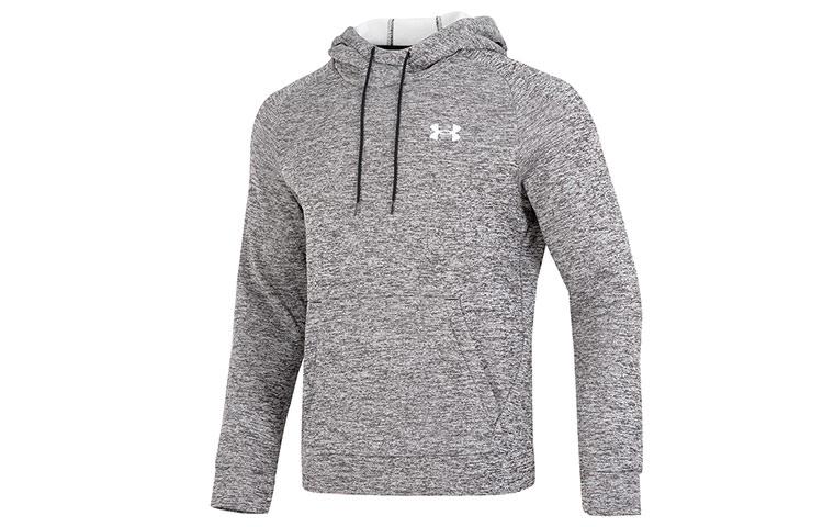 Under Armour Sweatshirts Men s Gray Hooded Moderate Regular 1373405-001 L