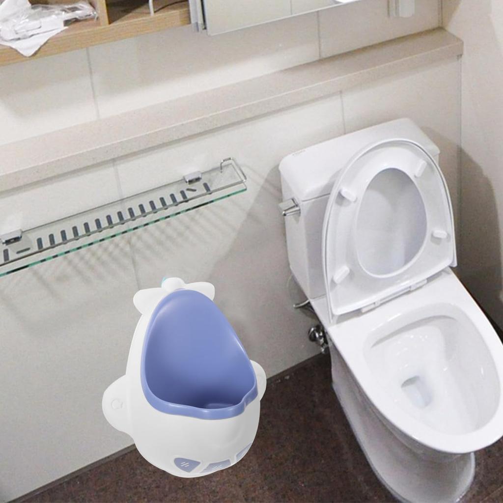 MERRYHAPY Wall-Mounted Boys Potty Training Urinal Portable Boy Girl Urinal for Boy Girl Fun Design with Moderate Capacity Easy to Clean Space-Saving