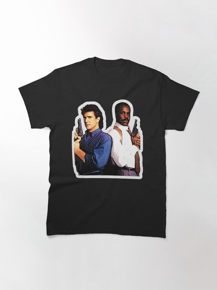 Lethal Weapon Action Movie American Police Motivational Lethal Weapon Martin Riggs And Roger Murtaugh Love You Classic T-Shirt