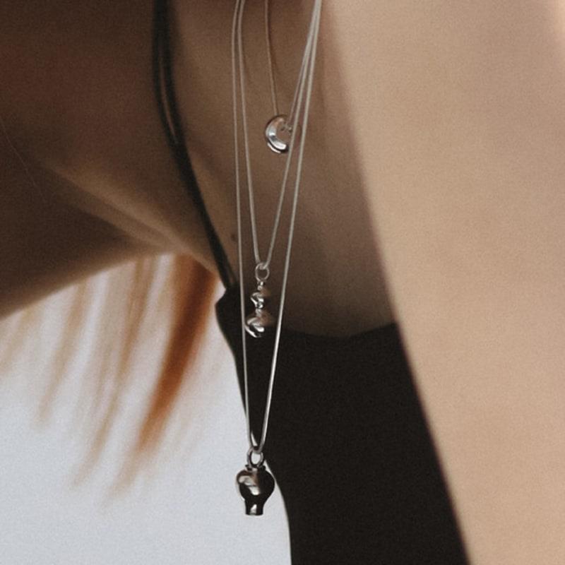 Atelier Darin ARI Fräsad Hängsmycke Halsband 05