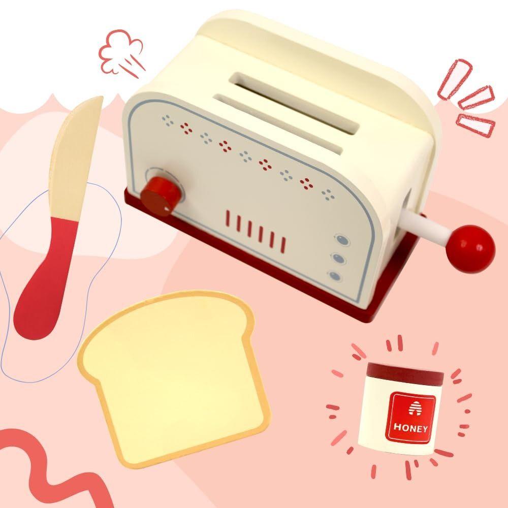 Міні-розмір Симуляція Хлібопічки та Кавомашини Дерев'яний Дизайн Симуляції Міні-Магазин Сніданків Гра в Уявлення Іграшки для Гри в Будиночок