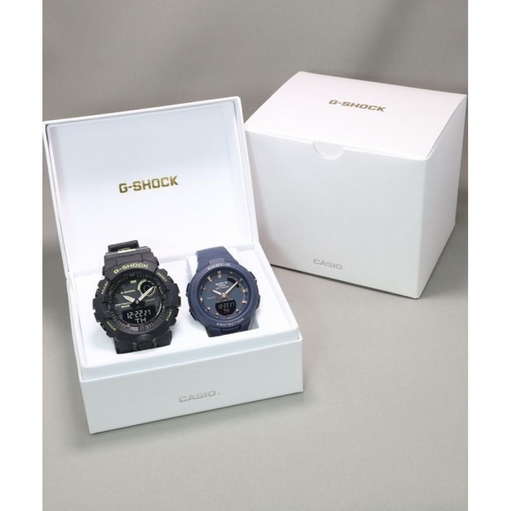 

Модель G-SHOCK Pair/G-SQUAD (G-SQUAD)/GBA-800LU-1A1JF × BSA-B100-2AJF