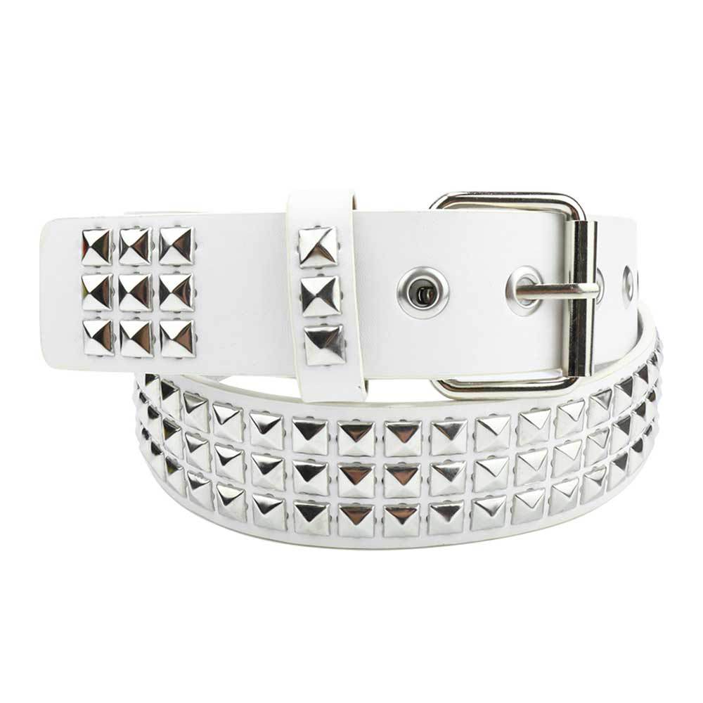 Punk Belt Women'S Metal Rivets Decorative Men'S And Women'S Belts Hip Hop Jeans Belts