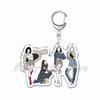 Hot Popular Korean Fashion Kpop Girls Band Keychain for Women Man Bag Accessories Bag Key Chain Ring Keychains Jewelry Fans Gift