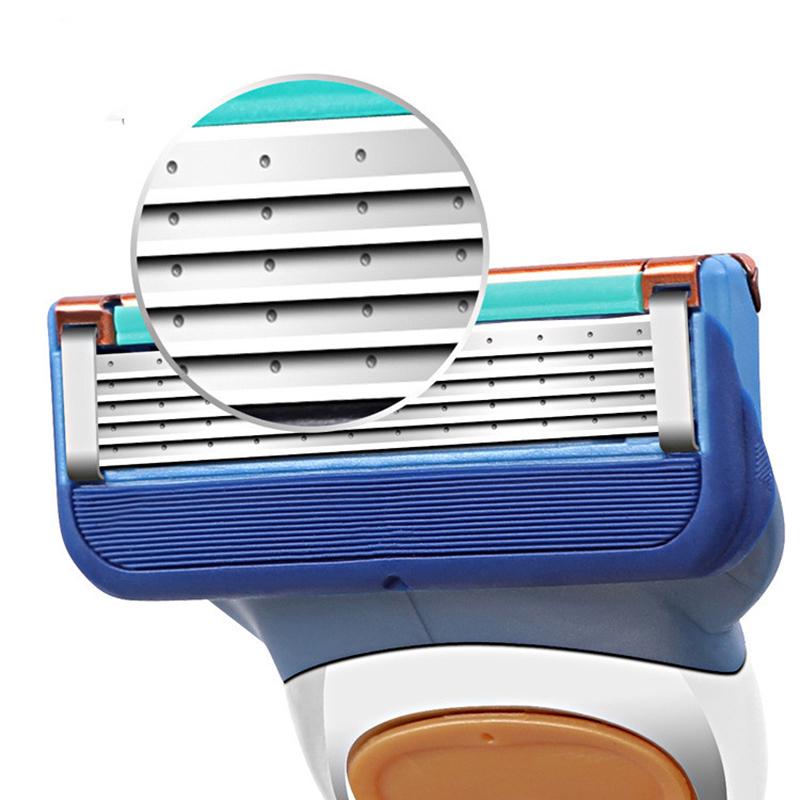 8 Pcs Menshaver Razor Blade Refills Soft Power Face Care Brands Shaving Blades
