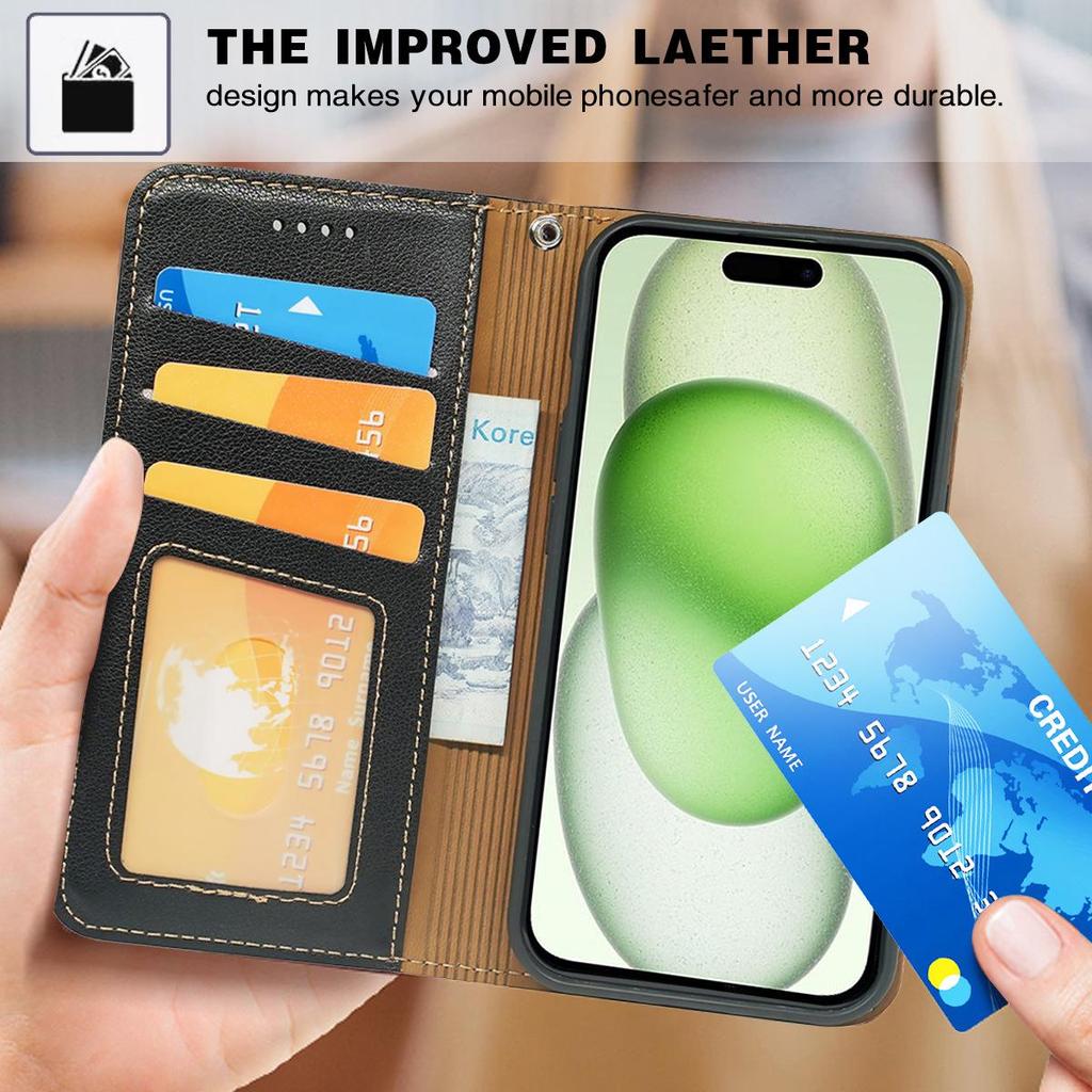 Huawei Honor Magic 8 Pro Lychee Pattern Anti-Scan Magnetic Leather Phone Case