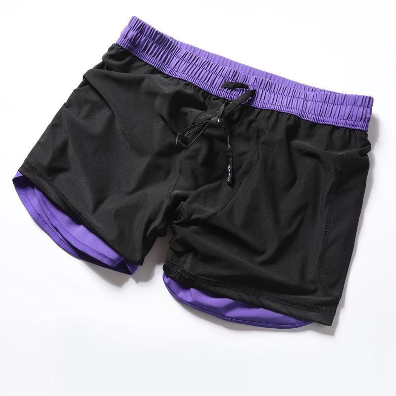Men's Quick-Dry Double-Layer Running Shorts