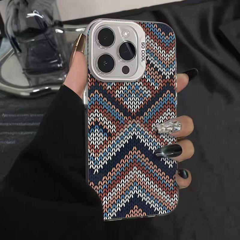 Woven Texture Case for Apple iPhone 17 Pro Max and 15 Pro Max