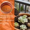 Planter Insert Disc Round Planter Insert with Drainage Holes Reusable Plant Pot Insert Use Less Potting Soil for Tall Flower Pots