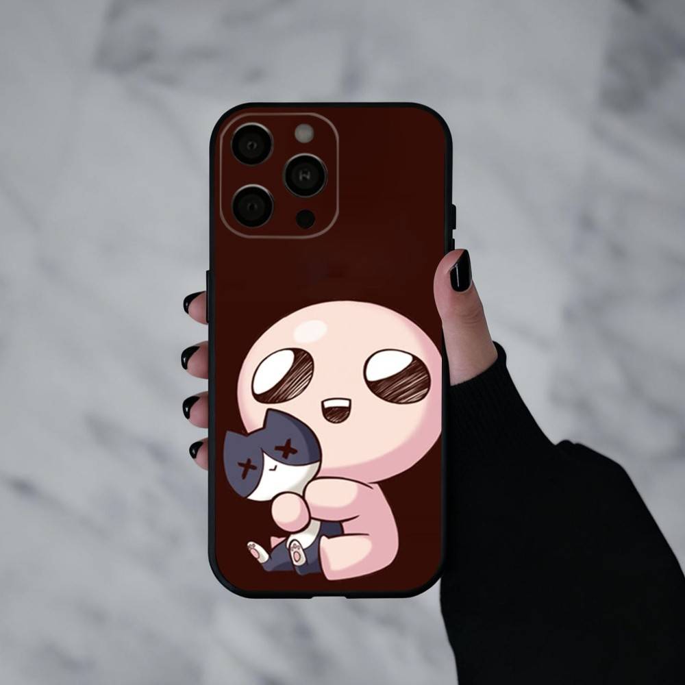 

T-The B-Binding Of I-Isaac-C Phone Case For iPhone 17pro,16,15,14,13,12,11 Plus,Pro Max,XS,Soft Silicone Black Cover iPhone17promax