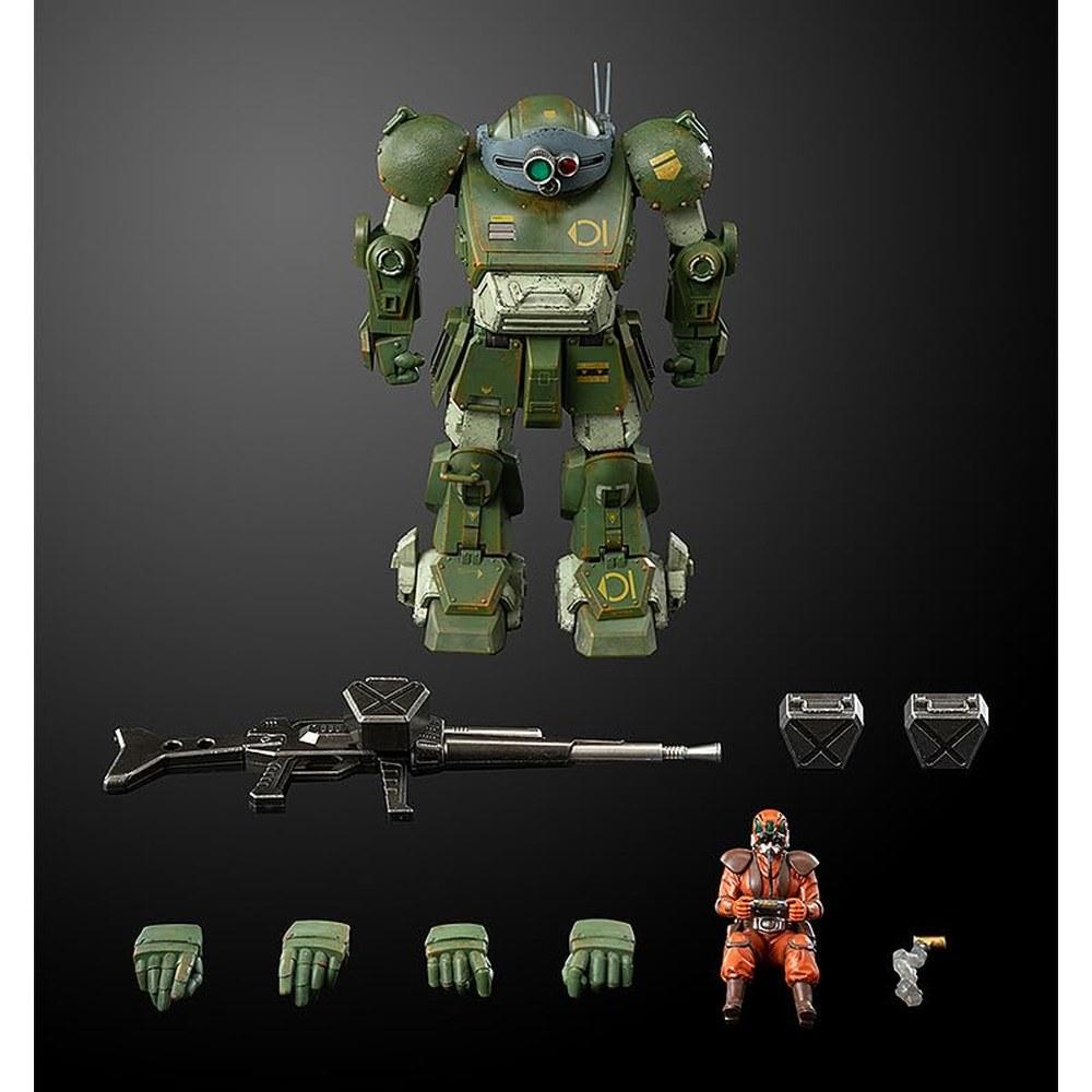 threezero Robodou Armored Trooper Scopedog Non-Scale Movable Figure Second Batch ABS PVC POM Zinc Alloy Painted