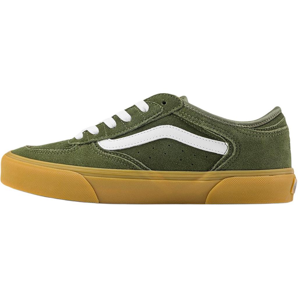 Vans Rowley Classic Comfortable Versatile Durable Low-Top Skate Shoes Unisex Sneakers Green VN000SF4N3U