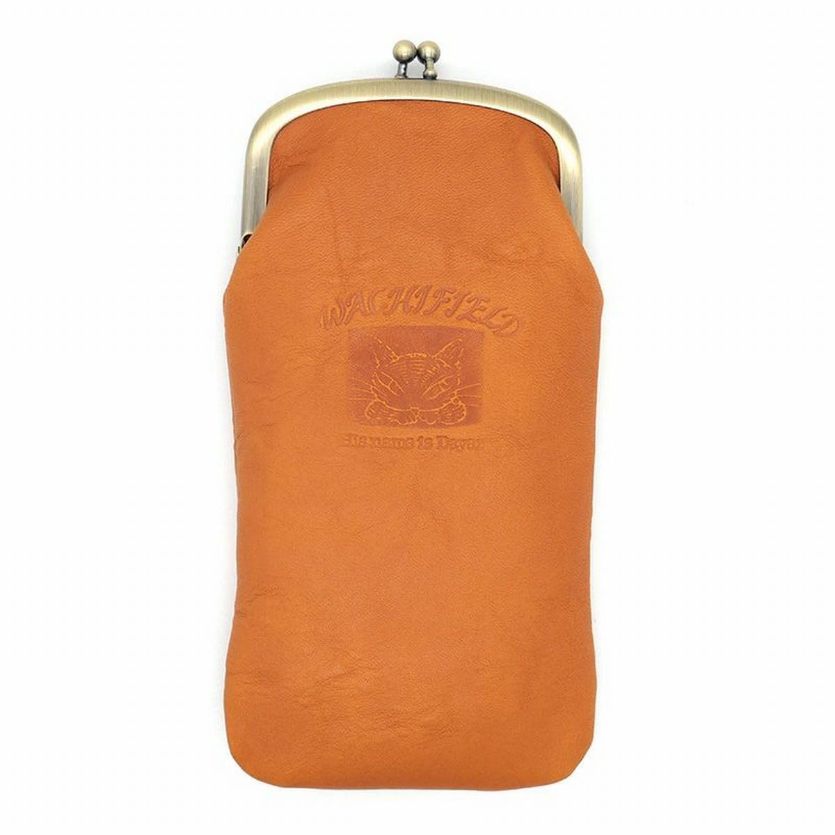 

Dayan the Cat Чехол-клатч из натуральной кожи для верблюжьего цвета [WACHIFIELD] для очков,