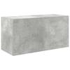 Vidaxl Wisząca Szafka Łazienkowa, Szarość Betonu, 60X25X30 Cm