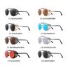 Steampunk Sunglasses For Men Women Trend Brand Designer Metal Vintage Sun Glasses UV400 Protection Eyewear