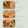 Portable Folding Stool Lightweight Heavy Duty Plastic Multi-function Outdoor Camping Backpacking Beach Picnic Fishing Collapsible Chair Seat