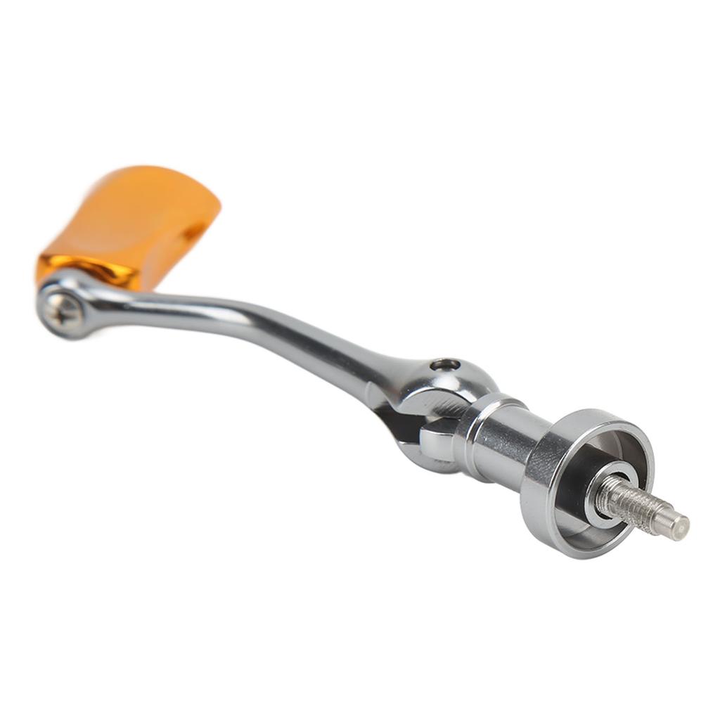 Fishing Handle Conversion Aluminum Alloy Fishing Reel Handle Grip Fishing Accessory for Fishing Enthusiasts Gold