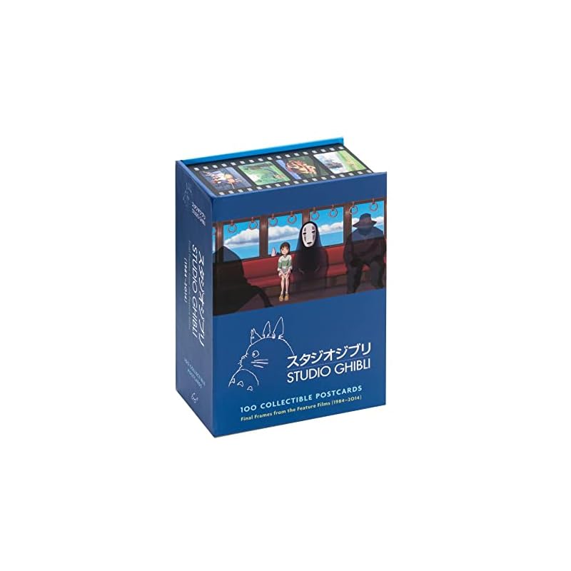 Studio Ghibli®: 100 Collectible Postcards: Final Frames from the Feature Films (1984-2014)