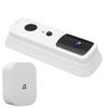 Smart Cordless WIFI Video Doorbell 1080P APP Remote Control Intercom Night Vision White 90?260VUS