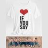 Trendy and Fashionable Letter Printed Pattern Short Sleeved Round Neck Suitable for Daily Versatile Womens Tshirt
