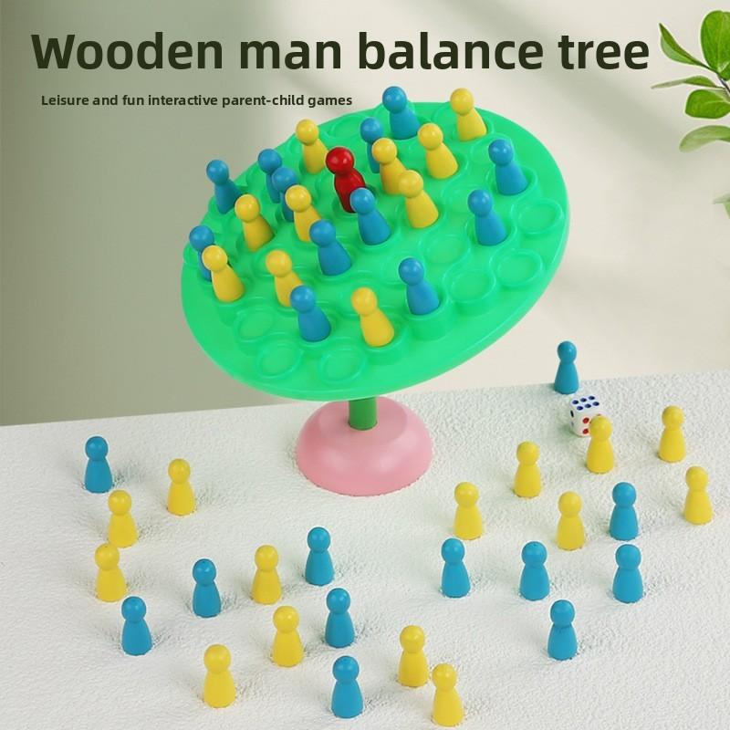 Balance Wooden Tree Educational Toy For Children Focus And Growth Cognitive