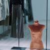 Mannequin Feminino Tronco Cobertura de Tecido Tecido Macio Confortável Cobertura de Reposição para Exibição Prop de Mannequin Fácil de Limpar