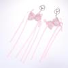 Mini Bowknot Pendant Bag Accessories Cute Decoration For Bag Fluffy Soft Accessories Women'S Phone Case Keychain Pendant