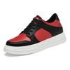 Men's Inner Heightening Shoes Leather Sports Casual Shoes Invisible Height Increasing Shoes Men Sport Elevator 4CM 6CM 8CM
