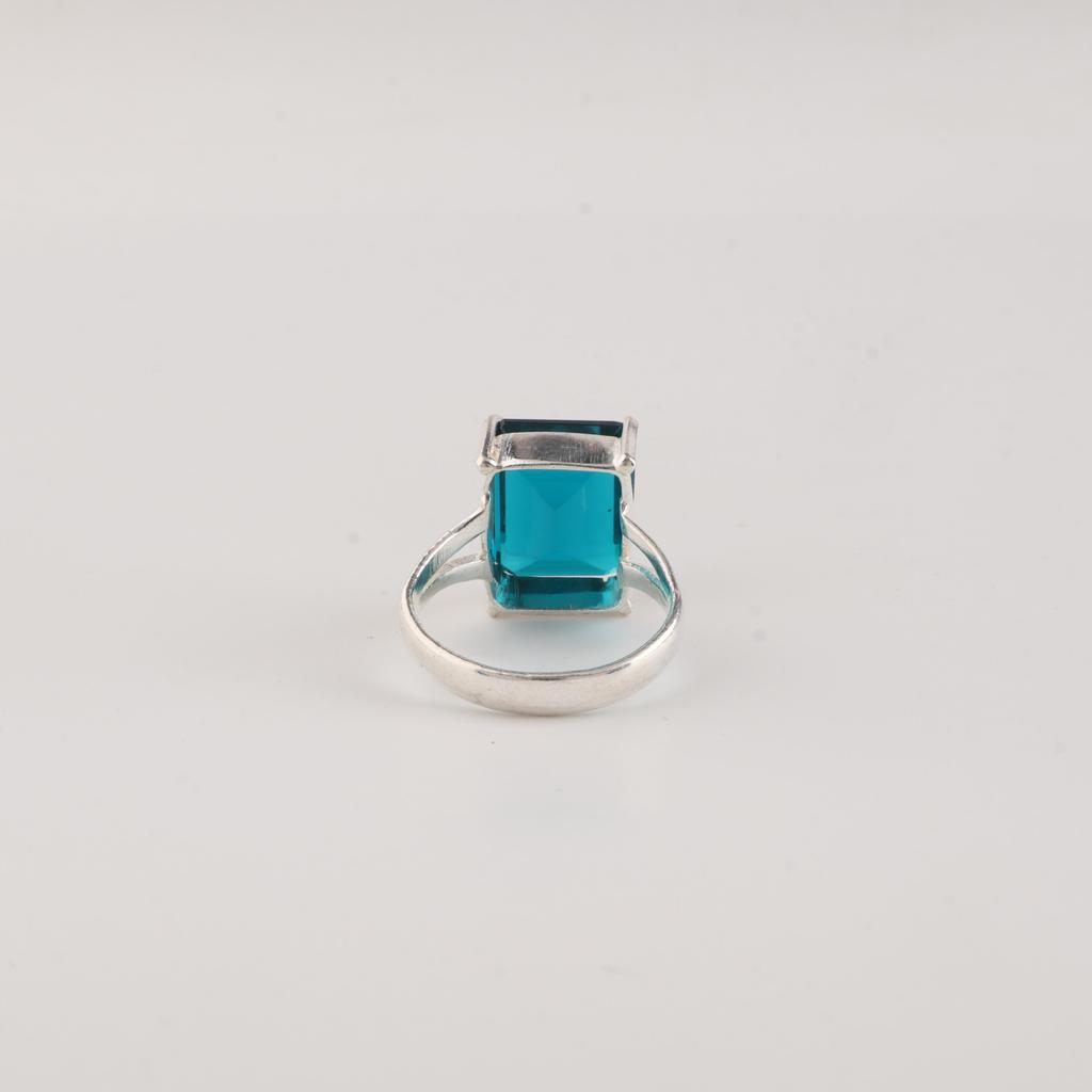 Apatite Gemstone 925 Sterling Silver Handmade Statement Ring Unique Jewelry Anniversary Gift RR-86-3