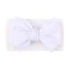 New bow nylon headband, cute soft elastic twill bubble baby hair accessories, baby headband
