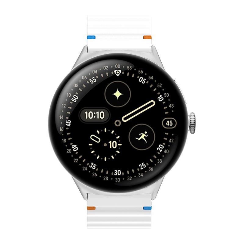 Sport-Ersatzarmband Passend für Google Pixel Watch 4/3 41mm 45mm Zubehör Wellen-Silikonband für Google Pixel Watch 2 1 Correa