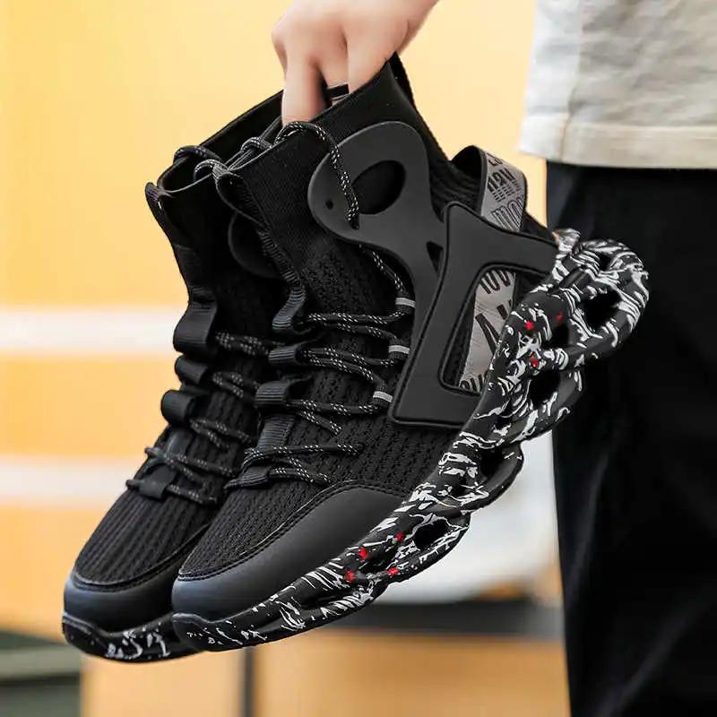 Fashion With Ties High Platform Gents Shoes Heels Wedding Party Dress Yellow Boots Men Sneakers Sports Sapateneis Girl Snow Boots