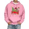 Men's Print Hooded Sweatshirt Long-Sleeve Casual Pullover Hoodie Hooded Sweatshirt