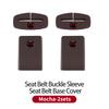 Car Silicone Seat Belt Buckle 0OKYJD5 Covers Scratch-Resistant Protective Covers Car Interior Accessories For VW Golf GTI Tiguan Passat