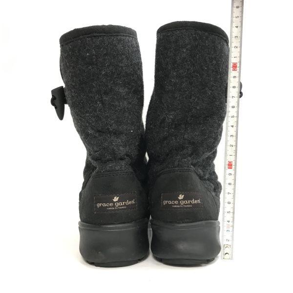 G.T. HAWKINS trekking hiking boots women's 24.0 black(USED)