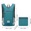 15L Portable Foldable Backpack Large Capacity Cycling Travel Daypack Reflective Mountaineering Backpack for Outdoor Sports