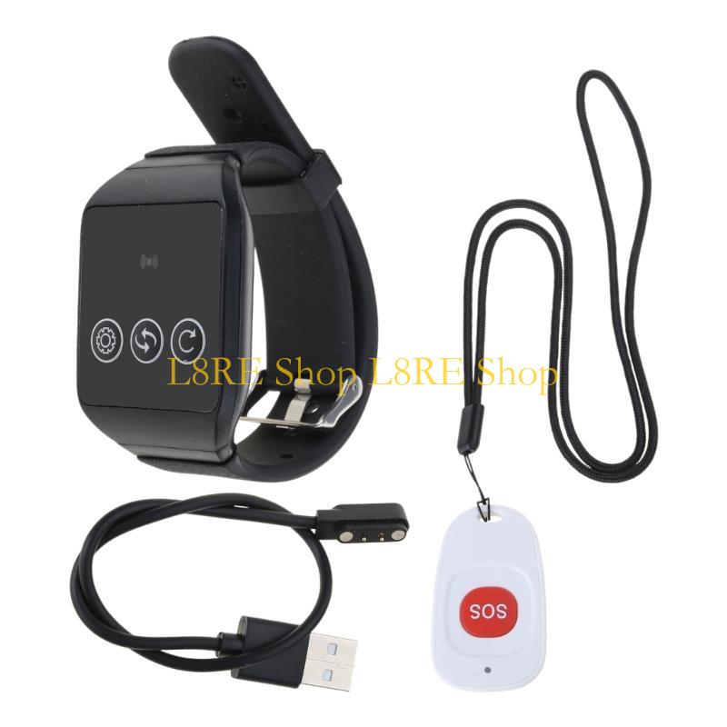L8RE Nurse Call Button Waterproof Wrist Alarm Watch Multifunctional Calling Bells China Mainland