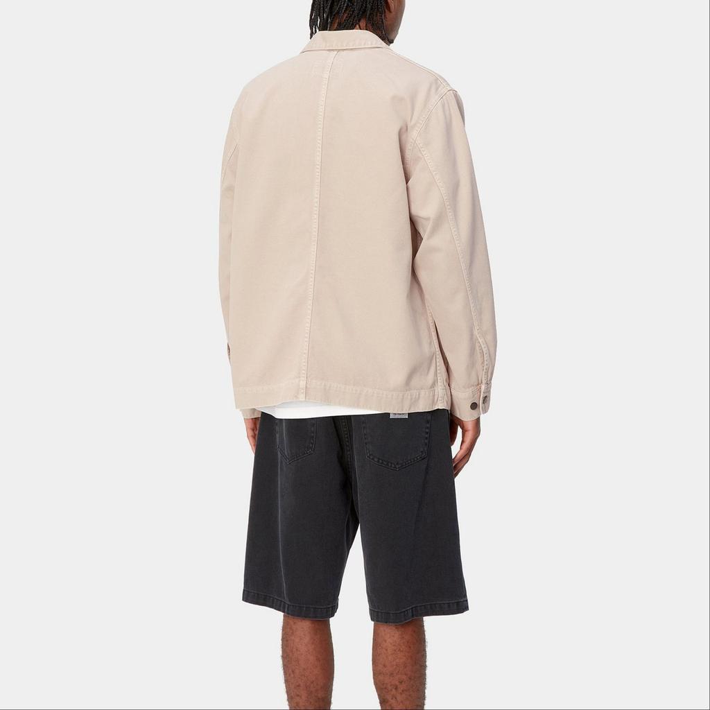 Carhartt WIP Garrison Coat Garment-Dyed Series Men Jacket Off-White I033114-1YC-4J