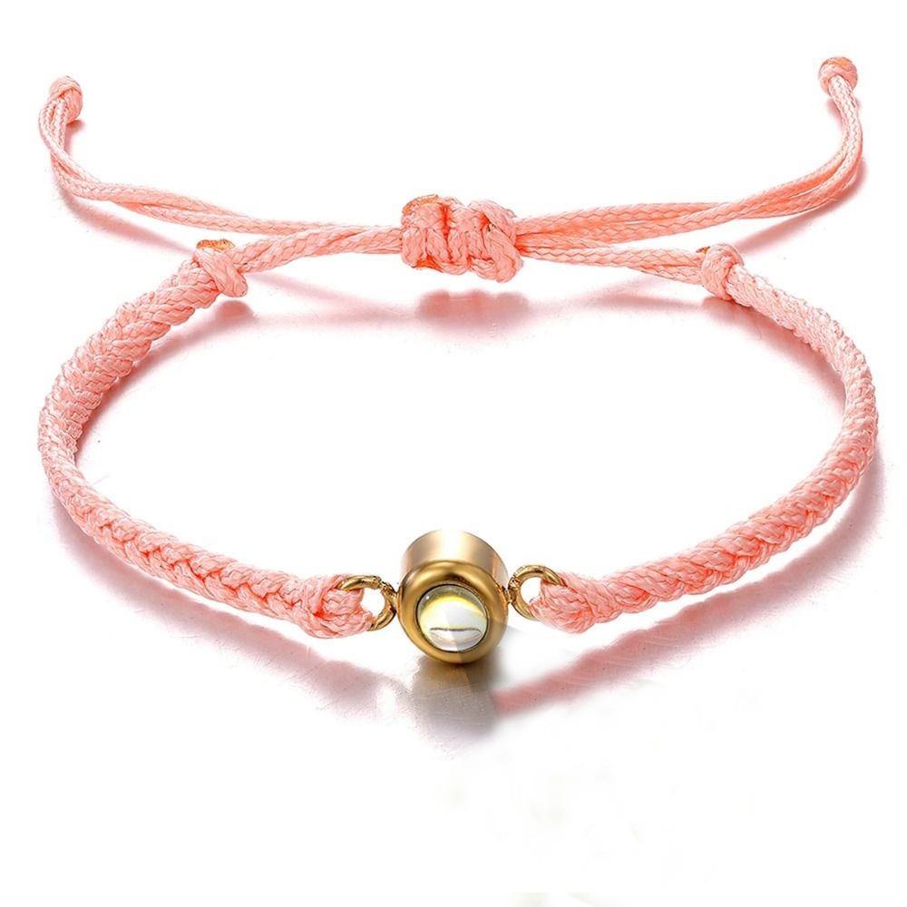 

Браслет с фотопроекцией на 100 языках, браслет из нержавеющей стали, День святого Валентина Color 6