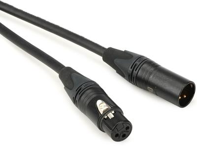 Hosa XLR-Stecker auf Buchse, Neutrik-Stecker, Mikrofonkabel CMK-005AU, 1,5 m