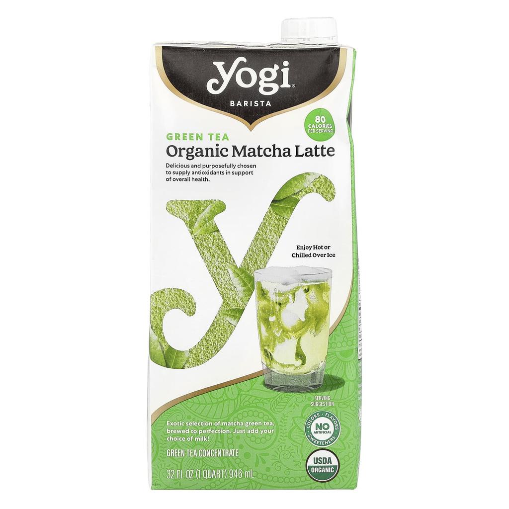 Yogi Tea, Barista, Organic Matcha Latte, Green Tea Concentrate, 32 fl oz (946 ml)