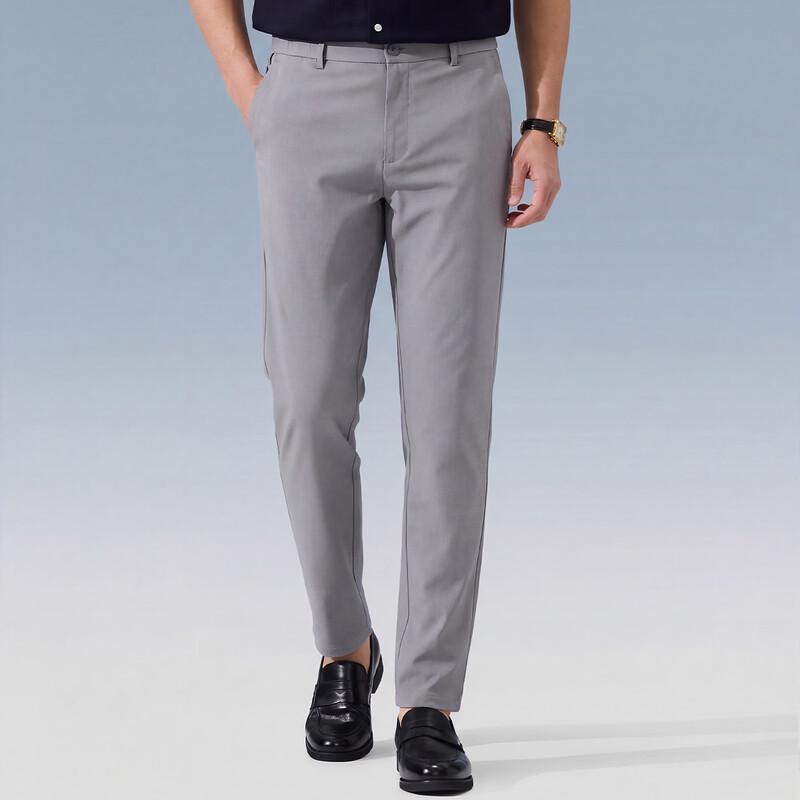 Judger Men s Cotton-Linen Blend Straight-Leg Casual Pants 3XL