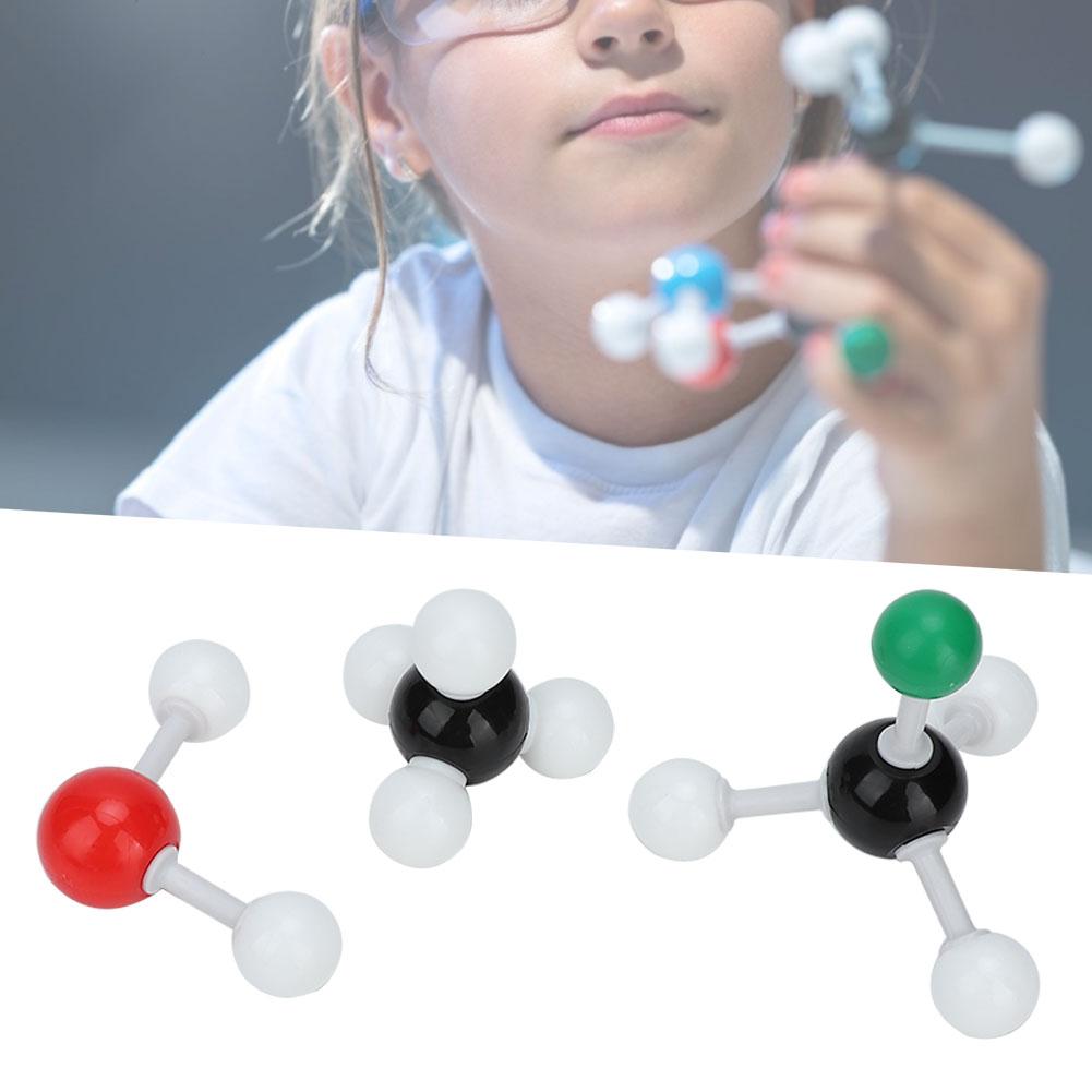 122 Pcs Molecular Organic Inorganic Structure Kit Atom Link Model Set for Student Teacher