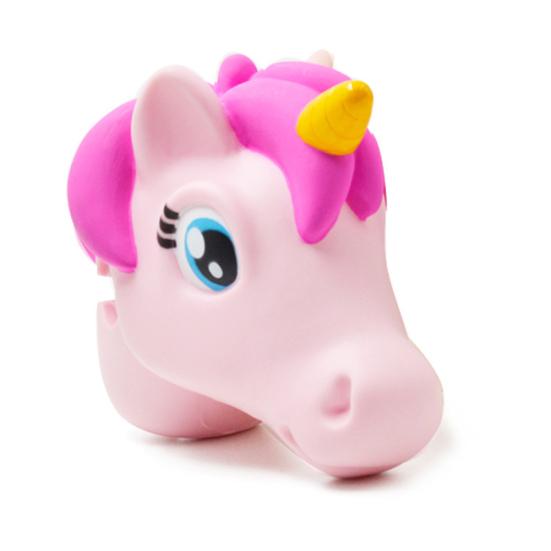 

Милая насадка в виде головы лошади Детский аксессуар для Т-образного самоката розовый