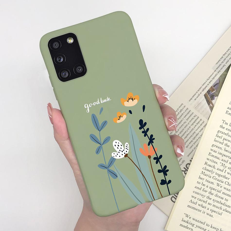 For Samsung Galaxy A31 Case For Samsung A31 A 31 SM-A315F 6.4 Phone Cover Soft Silicone Case For Coque Samsung A31 Phone Cases
