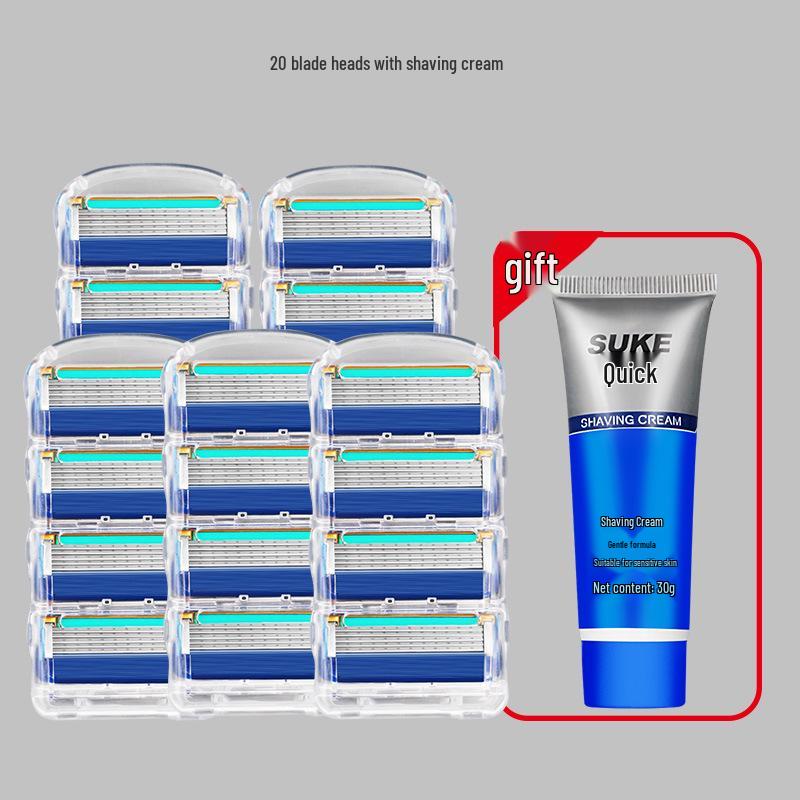 Old-Fashioned Drop-Shipping Compatible Razor: 5-Layer Gillette Fusion5 Shaving Knife