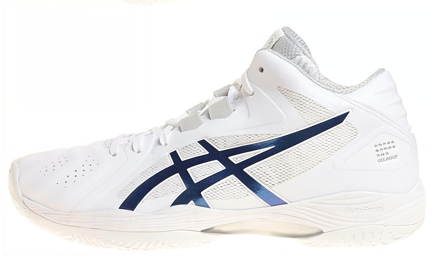 ASICS Gel Hoop V13 White Blue 1063A054-100 42.5