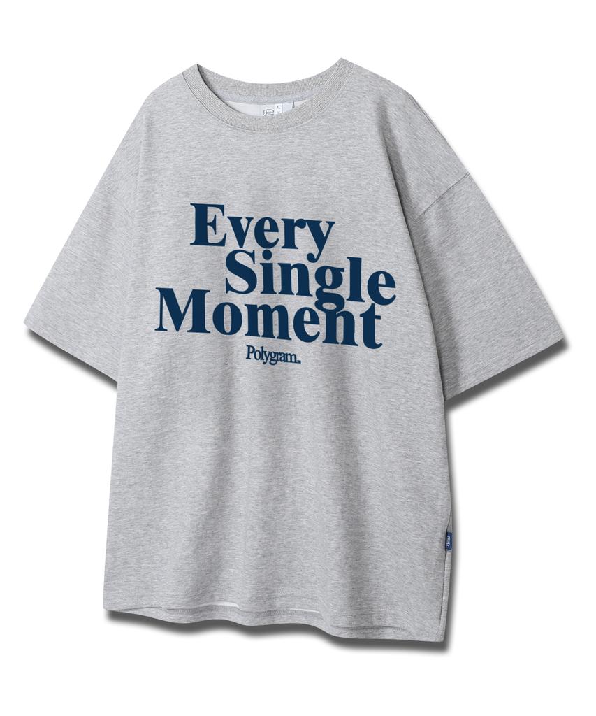 POLYGRAM [2Pack] Graphic Double-Sided Oversized Short Sleeve T-Shirts (Type A)